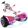 [EU Direct] EVERCROSS EV2-KT App-Enabled Bluetooth Self Balance Scooter with Seat 3 Pedal Lights 24V 4AH Battery 6.5inch