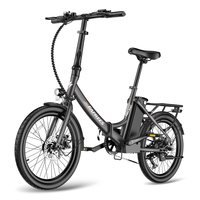 [EU DIRECT] FAFREES F20 Light Electric Bike 36V 16.75Ah Battery 250W Motor 20x1.95inch Tires 90-110KM Max Mileage 120KG
