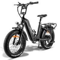 [EU DIRECT] FAFREES F20 Master Electric Bike 48V 22.5AH Battery 500W Motor 20*4.0inch Fat Tires 140-160KM Max Mileage 15