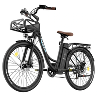 [EU DIRECT] FAFREES F26 Lasting Electric Bike 36V 20.3AH Battery 250W Motor 26inch Tires 800-100KM Max Mileage 120KG Max