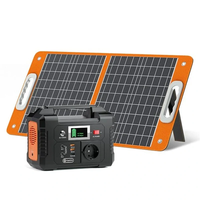 [EU Direct] FlashFish E200 200W 40800mAh Portable Power Station with 1Pc 18V 60W Foldable Solar Panel,  Solar Power Gener