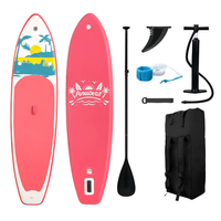 [EU Direct] FunWater 335cm Large Size Inflatable Stand Up Paddle Board Surfboard Complete Paddleboard Accessories Adjust