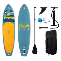[EU Direct] FunWater 335cm Large Size Inflatable Stand Up Paddle Board Surfboard Complete Paddleboard Accessories Adjust