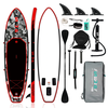 [EU Direct] FunWater Inflatable Paddle Board 12~15PSI Maximum Load 150KG Stand Up Portable Surfboard Pulp Board With Cha