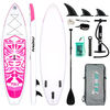 [EU Direct] FunWater Inflatable Ultra-Light Stand Up Surfboard for All Skill Levels Everything Included with Stand Up Pa
