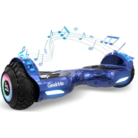 [EU DIRECT] GeekMe Z5 Self Balance Scooter with Smart Bluetooth LED Light 25.2V 4AH Battery Dual Motors 6.5inches Tires