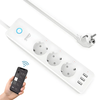 [EU Direct] Gosund P1 Power Strip Wifi Smart Plug With 3 Sockets & 3 USB Ports Support Set Schedules & Timers Voice Cont