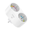 [EU Direct] Gosund SP211 Smart Plug Dual Socket 2.4GHz WiFi APP Control Works With Alexa & Google Home