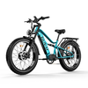 [EU DIRECT] GUNAI M2 Electric Bike 48V 17.5Ah Battery 750W*2 Dual Motors 26inches Tires 45-55KM Max Mileage 120KG Max Lo