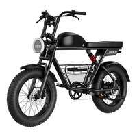 [EU DIRECT] GUNAI-T Electric Bike 48V 21AH Battery 1000W Motor 20inches Tires 80-90KM Max Mileage 150KG Max Load Electri