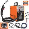 [EU Direct] HANDSKIT MIG200 3-in-1 MIG MMA TIG Welder AC220V 30-160A Efficient Portable Welding Machine 0.8/1.0mm Flux-c