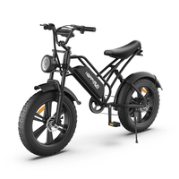 [EU DIRECT] HAPPYRUN HR-G50 Electric Bike 48V 18Ah Battery 750W Motor 20inch Tires 110KM Mileage 120KG Max Load Electric