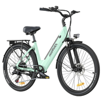 [EU DIRECT] HillMiles MileCity1 Electric Bike 36V 13AH 250W Motor 26inch 100KM Max Mileage 120KG Max Load Electric Bicyc