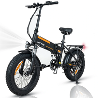 [EU DIRECT] HITWAY BK10 Electric Bike 36V 12AH Battery 250W Motor 20inches Tires 35-90KM Max Mileage 120KG Payload Foldi