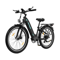 [EU DIRECT] HITWAY BK16 Electric Bike 48V 18AH Battery 250W Motors 26inch Tires 55-80KM Max Mileage 120KG Max Load Elect