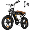 [EU DIRECT] HITWAY BK29S Electric Bike 48V 13AH*2 Dual Batteries 250W Motor 20inches Tires 80-150KM Max Mileage 120KG Ma