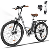 [EU DIRECT] HITWAY BK31 Electric Bike 36V 13AH Battery 250W Motors 28inch Tires 35-90KM Max Mileage 120KG Max Load Elect