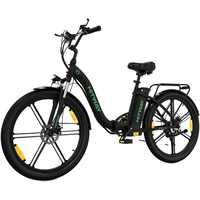 [EU DIRECT] HITWAY BK37 Electric Bike 36V 10.4Ah Battery 250W Motor 26inches Tires 35-90KM Max Mileage 120KG Max Load Fo