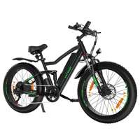 [EU DIRECT] HITWAY BK9 Electric Bike 48V 15Ah Battery 250W Motor 26inches Tires 50-80KM Max Mileage 120KG Max Load Mount