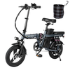 [EU DIRECT] HONEY WHALE S6 Pro-S Electric Bike 48V 15AH Battery 350W Motor 14inch Tires 45-55KM Max Mileage 125KG Max Lo