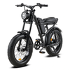[EU Direct] IM-J1 Electric Bike 48V 15AH Battery 500W Motor 20*4.0inch Fat Tires 80-120KM Mileage 150KG Payload Electric