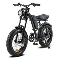 [EU Direct] IM-J1 Electric Bike 48V 15AH Battery 500W Motor 20*4.0inch Fat Tires 80-120KM Mileage 150KG Payload Electric