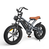 [EU Direct] JANSNO X50P Electric Bike 48V 14AH Battery 750W Motor 20inch Tires 50KM Max Mileage 120KG Max Load Electric