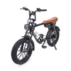 [EU DIRECT] K20 Electric Bike 48V 17AH 750W Electric Bike 20*4.0 Inch 70KM Mileage Range Max Load 150KG