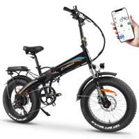 [EU DIRECT] KAISDA K2-P PRO Electric Bike 48V 15AH Battery 750W Motor 50-70KM Max Mileage 150KG Max Load Folding Electri