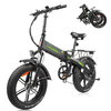 [EU Direct] KAISDA K2M Electric Bike 48V 13AH Battery 500W Motor 20*4.0inch Tires 45-55KM Max Mileage 150KG Max Load Fol
