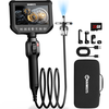 EU Direct KAIWEETS KBA01 Two-Way 210° Articulating Borescope 4.3 inch IPS Display 8mm Snake Camera 2.0MP with 32GB Memor