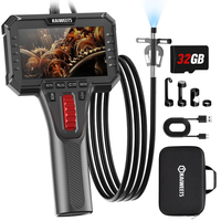 EU Direct KAIWEETS KBA02 Two-Way Articulating Borescope Camera 1920x1080 HD Display 4.3 Inch Screen 6.5mm Lens LED Light