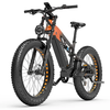 [EU Direct] LANKELEISI RV800PLUS 48V 20AH 750W BAFANG Motor Electric Bicycle 26*4 Inches Fat Tire 150km Mileage Range Ma