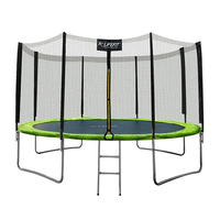[EU Direct] LIFEFIT 12 Feet Trampoline 366cm High Quality Practical Trampoline With Safe Protective Net Jump Safe Bundle