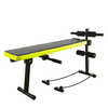 [EU Direct] LIFEFIT Adjustable Bench Foldable Abdominal Exerciser Workout Benches for Home Gym Support Max 110kg Capacit