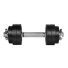 [EU DIRECT] LIFEFIT Dumbbell 10kg 30mm Steel Dumbbells for Fitness Body Building Large Equipment Weightlifting Lifting W