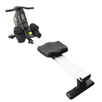 [EU Direct] LIFEFIT RMM7200 Rowing Machine 100kg Max Load Capacity Folding Adjustable Machine with LCD Digital Monitor F