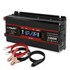 [EU Direct] Lvyuan DC 12V to 230V 500W(1500W Peak) Power Inverter AC Car Converter Inverter with 12V Lighter with 2 USB