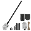 [EU Direct] Multifunction Fold Shovel Camping Shovels High Quality Aluminum Outdoor Survival Tools Dig Spade Hoe For Hik