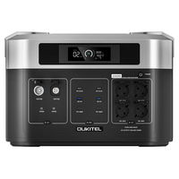 [EU Direct] OUKITEL BP2000 Balcony Power Station,  2048Wh/640000mAh LiFePO4 Battery Solar Generator,  2200W AC Output,  200