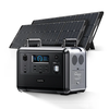 [EU Direct] OUKITEL P1201 Solar Generator 960Wh with 200W Solar Panel,  1200W Portable Power Station,  LiFePO4 Battery Sol