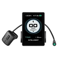 [EU Direct] P860ML Colorful Display Intrument Waterproof Intelligent LCD Control Panel Speedmeter Electric Bike Display