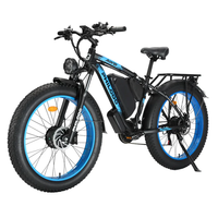 [EU DIRECT] PHILODO H8 Electric Bike 48V 26Ah Battery 1000W*2 Dual Motors 26inches Tires 60-100KM Max Mileage 150KG Max