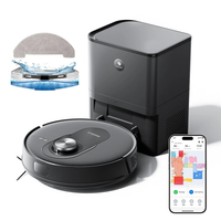 [EU Direct] Proscenic Q8MAX Robot Vacuum Cleaner,  Laser Navigation,  4.2KPa Suction,  Dual Spin Mops,  Carpet Detection, Ult