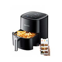 [EU Direct] Proscenic T22 1500W 220V 5L Air Fryer Alexa and Google Assistant Voice Control APP Control 7X Air Circulatio