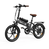 [EU DIRECT] PVY Z20 MAX Electric Bike 36V 15AH+10.6AH Dual Batteries 250W Motor 20inch Tires 200KM Max Mileage 150KG Max