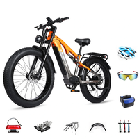 [EU DIRECT] RANDRIDE YX80 48V 16Ah 1500W 26*4.0 Inch Electric Bicycle 50-70KM Mileage Range Max Load 150KG