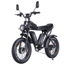 [EU DIRECT] Ridstar Q20 Pro Electric Bike 52V 20AH*2 Dual Batteries 1000W*2 Dual Motors 20inch Tires 150-180KM Max Milea