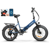 [EU DIRECT] SAMEBIKE LOTDM200-II Step-Through Folding Electric Bike 48V 13AH 750W Motor 20inch 80KM Max Mileage 150KG Ma