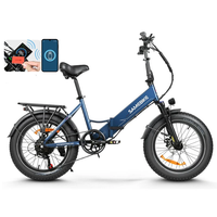 [EU DIRECT] SAMEBIKE LOTDM200-II Step-Through Folding Electric Bike 48V 13AH 750W Motor 20inch 80KM Max Mileage 150KG Ma